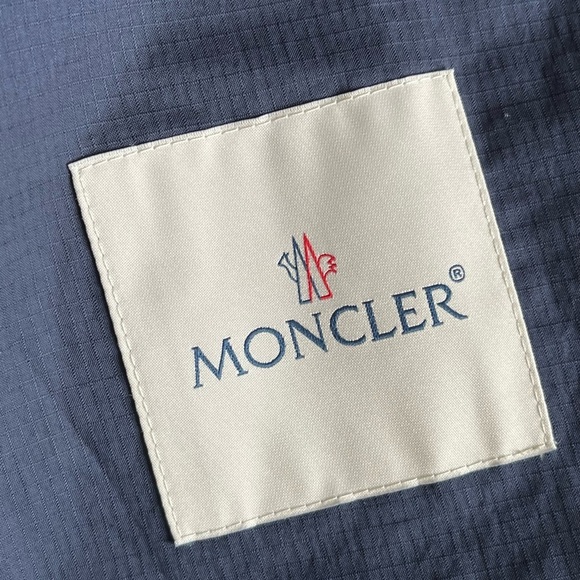 MONCLER BRIZE ZIP RAIN JACKET, NEW - Picture 8 of 13